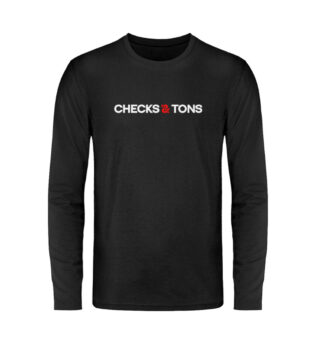 Checks and Tons - Unisex Langarmshirt-16