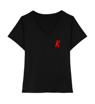 dartkult - Black - Stella Isla V-Neck Shirt ST/ST-16