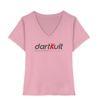 dartkult - Cotton Pink - Stella Isla V-Neck Shirt ST/ST-6883