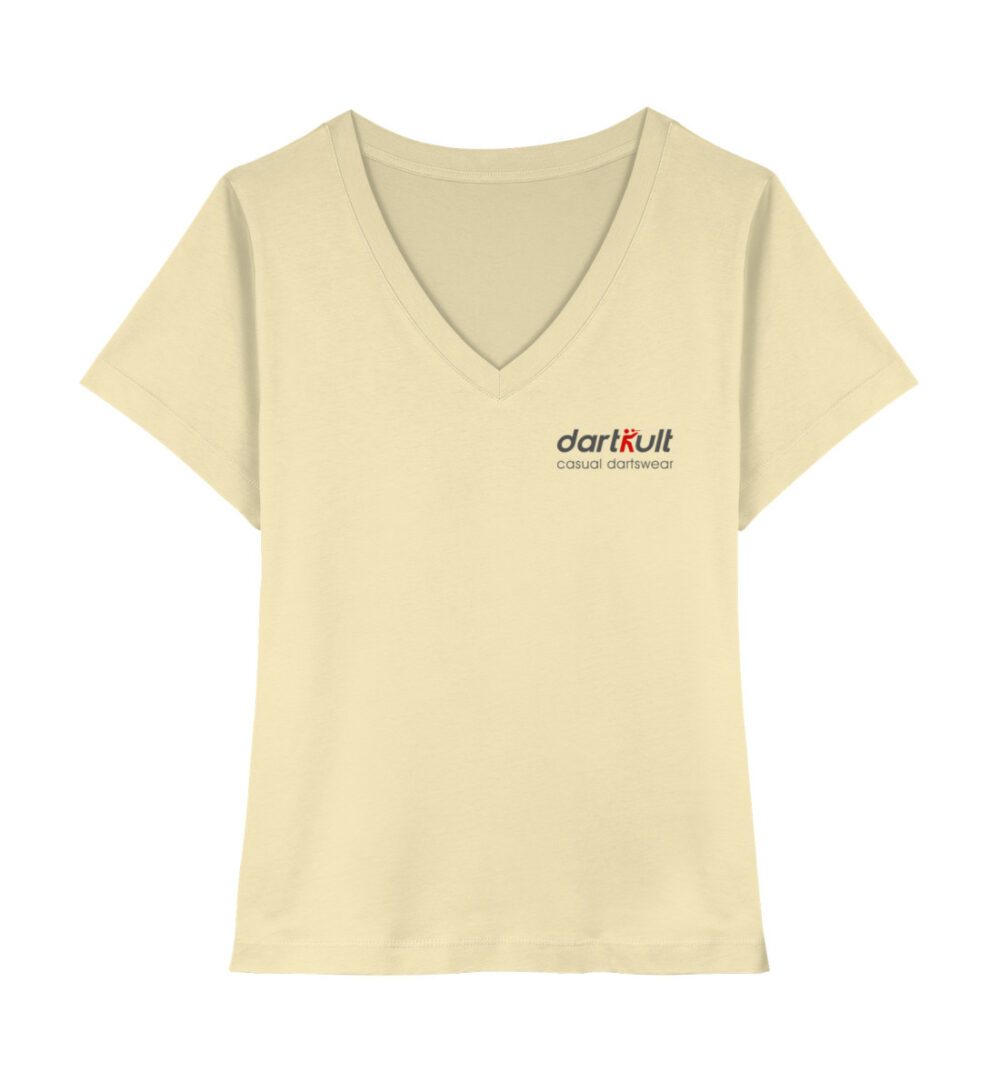 dartkult - Natural Raw - V-Neck Shirt