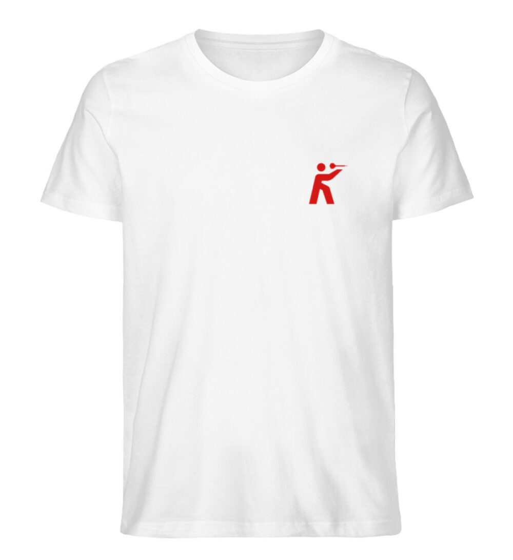 dartkult - White - Organic Shirt - the K logo