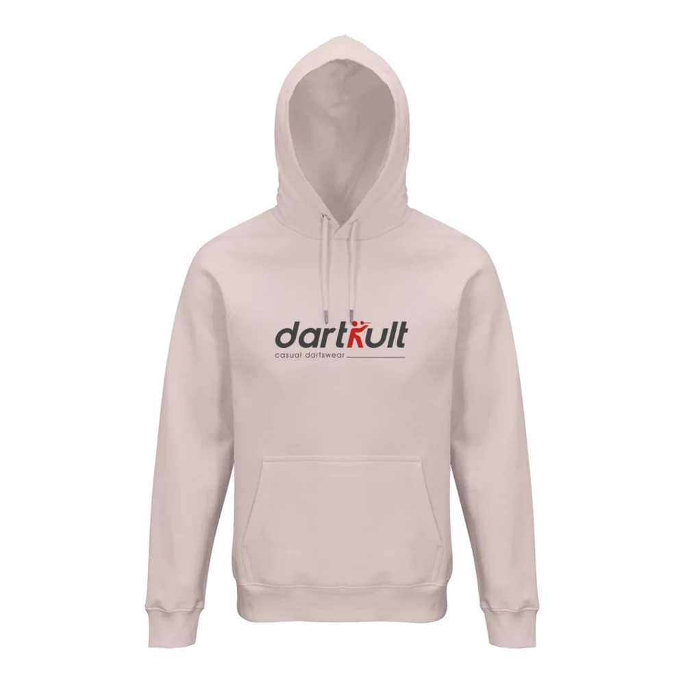 dartkult – Pale Pink – Organic Hoodie