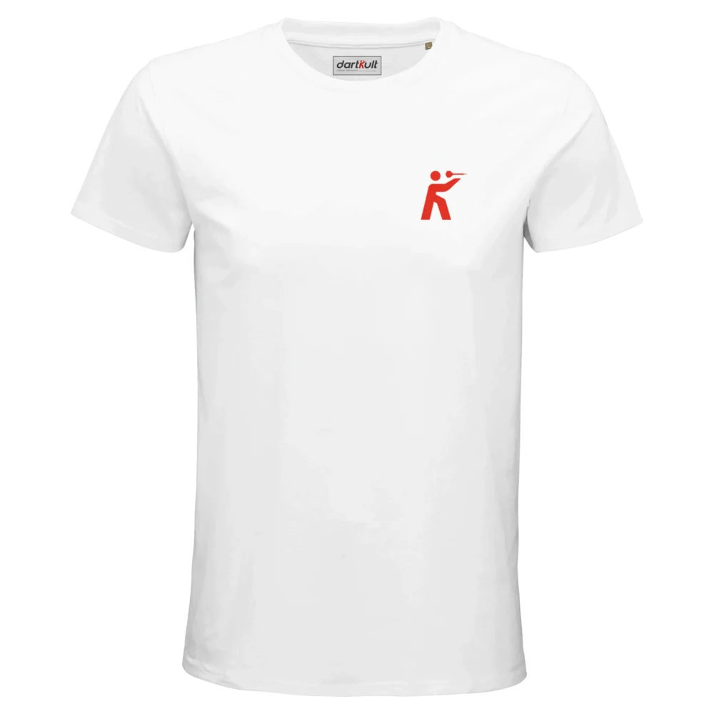 dartkult – K Logo – White – Shirt Organic