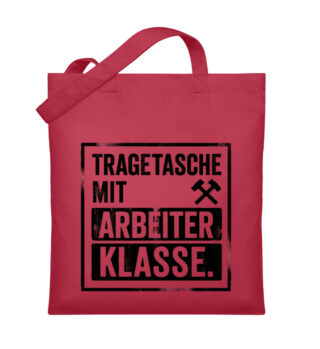 Tragetasche mit Arbeiter Klasse - Organic Jutebeutel-7010