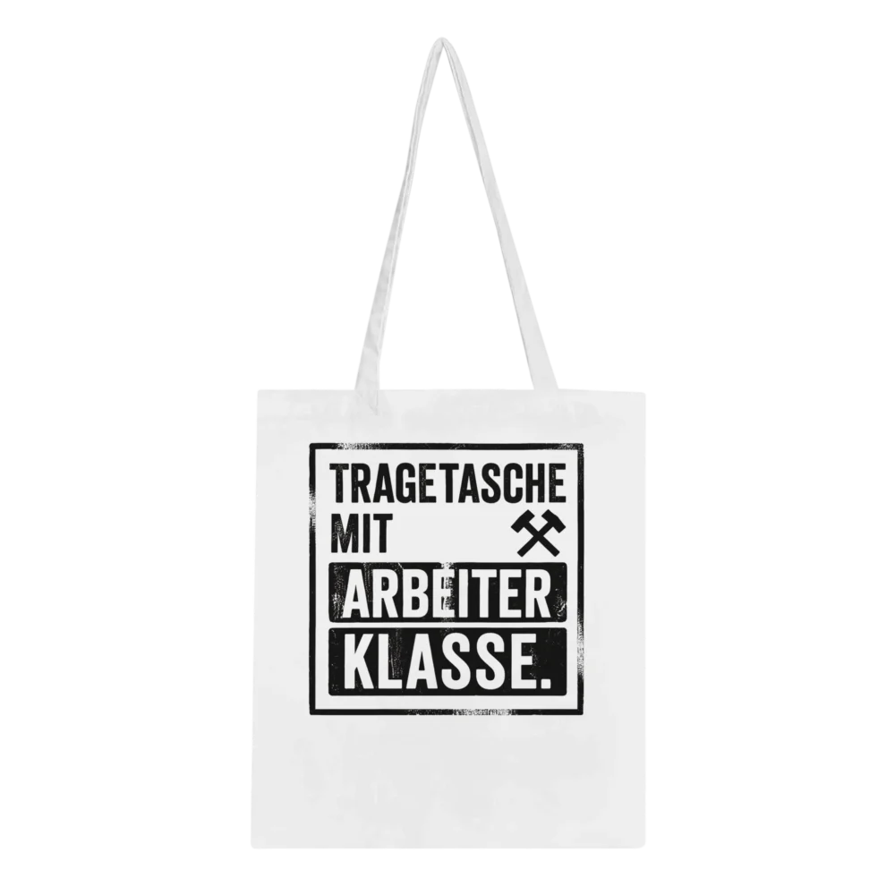 Tragetasche mit Arbeiterklasse
