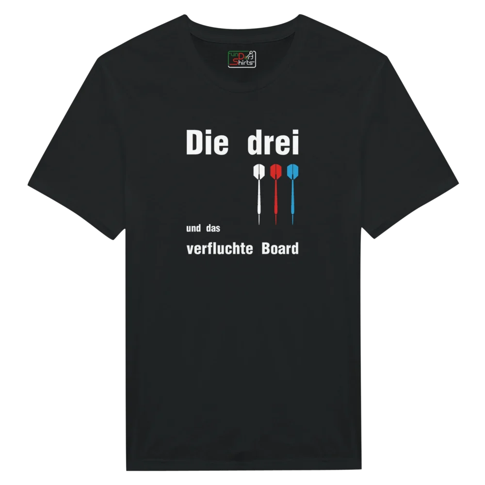 Die drei Dartpfeile und das verfluchte Board – BlackEdition
