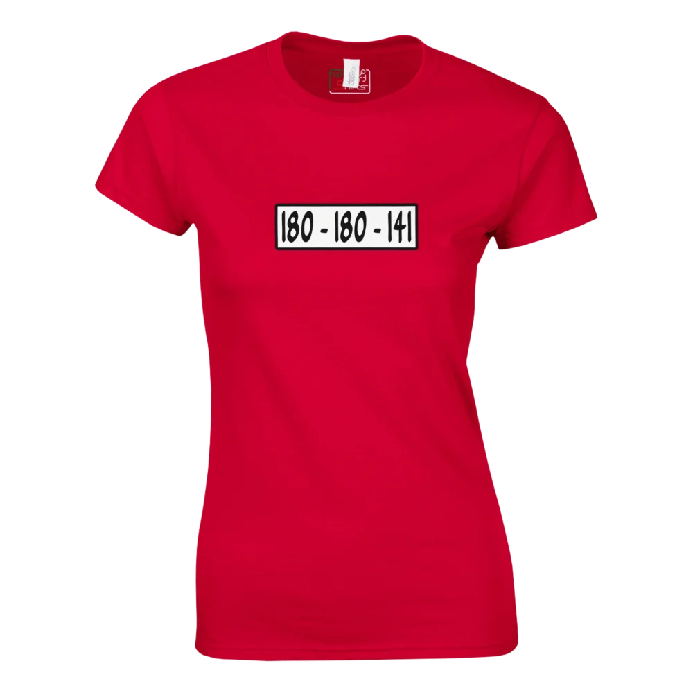 Panzerdarterin – Red 180-180-141 – Damen Shirt