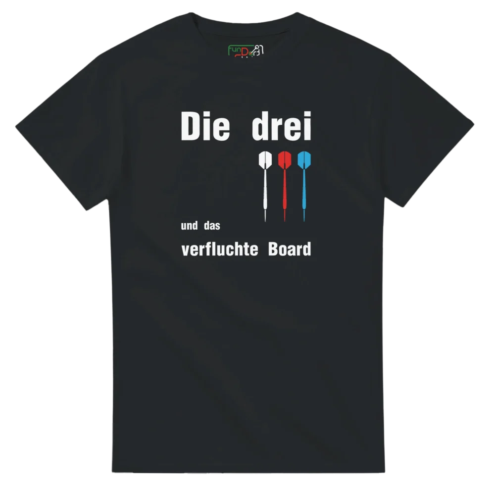 Die drei Dartpfeile und das verfluchte Board – BlackEdition – BigSize
