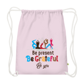 be present grateful you - Premium Bio Turnbeutel