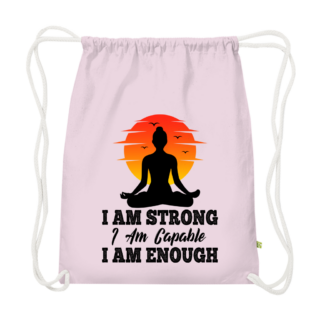 I am strong capable enough - Premium Bio Turnbeutel