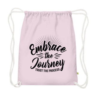Embrace the journey trust the process - Premium Bio Turnbeutel