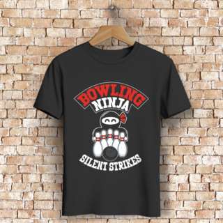 Bowling Ninja - Herren Premium Bio T-Shirt
