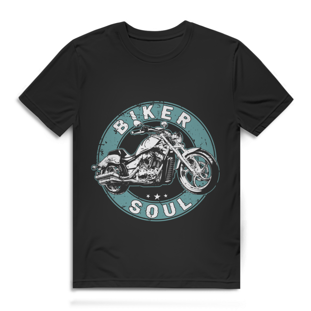 Biker Soul - Herren Premium Bio T-Shirt