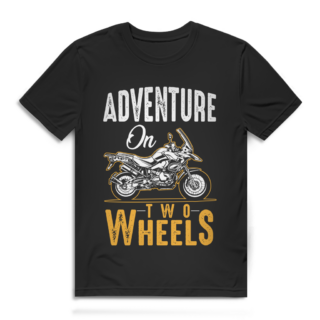 Adventure on two wheels - Herren Premium Bio T-Shirt