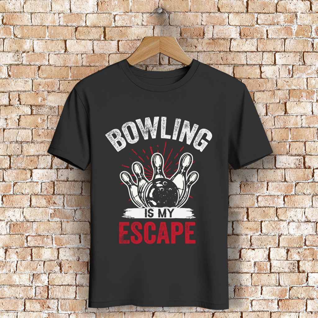 Bowling is my Escape - Herren Premium Bio T-Shirt