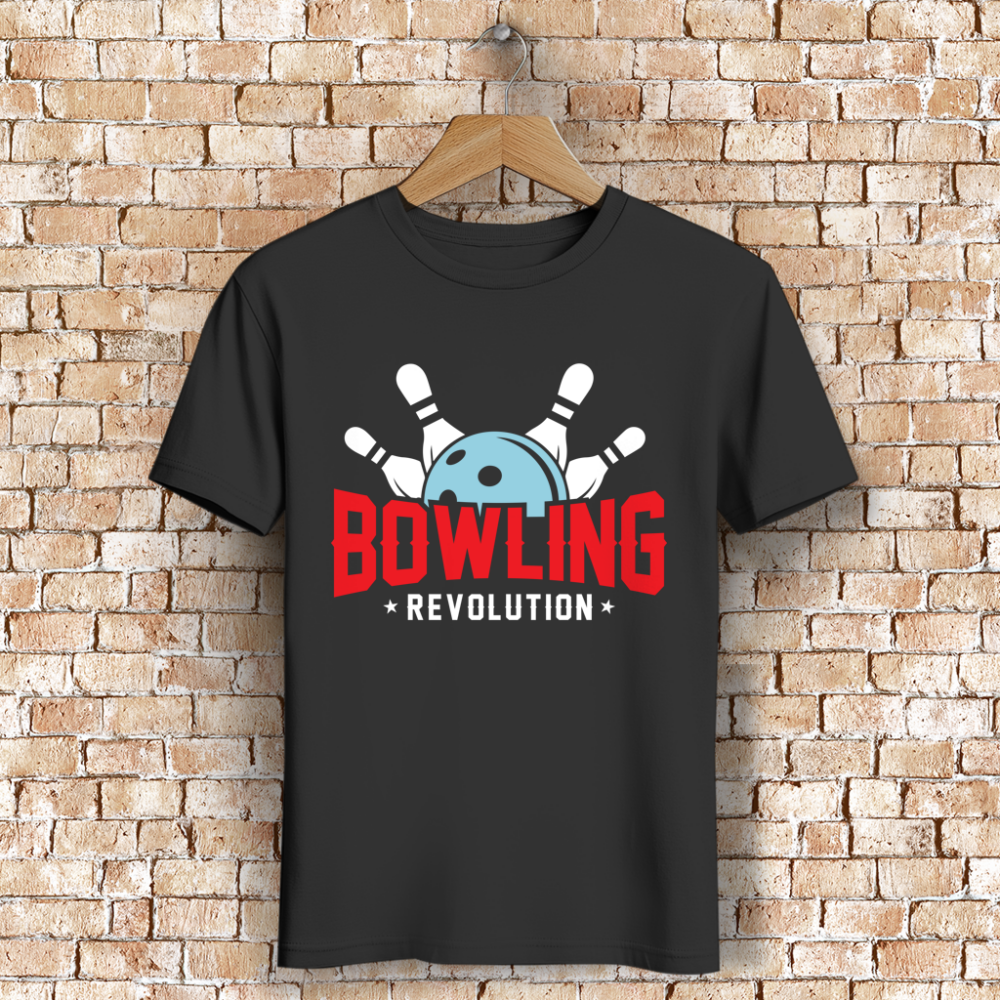 Bowling Revolution - Herren Premium Bio T-Shirt