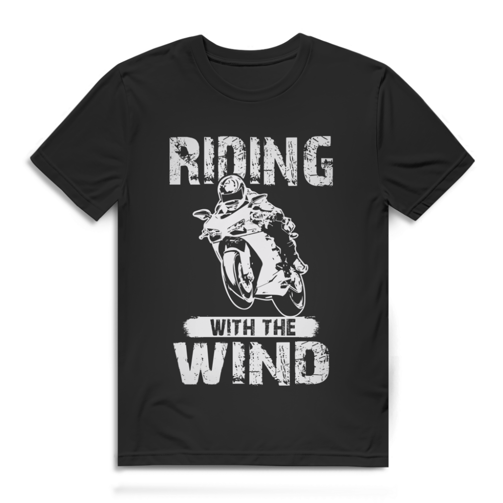Riding with the wind - Herren Premium Bio T-Shirt
