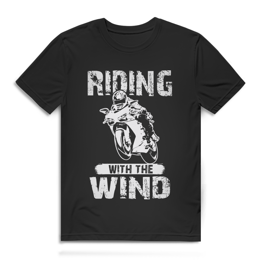 Riding with the wind - Herren Premium Bio T-Shirt