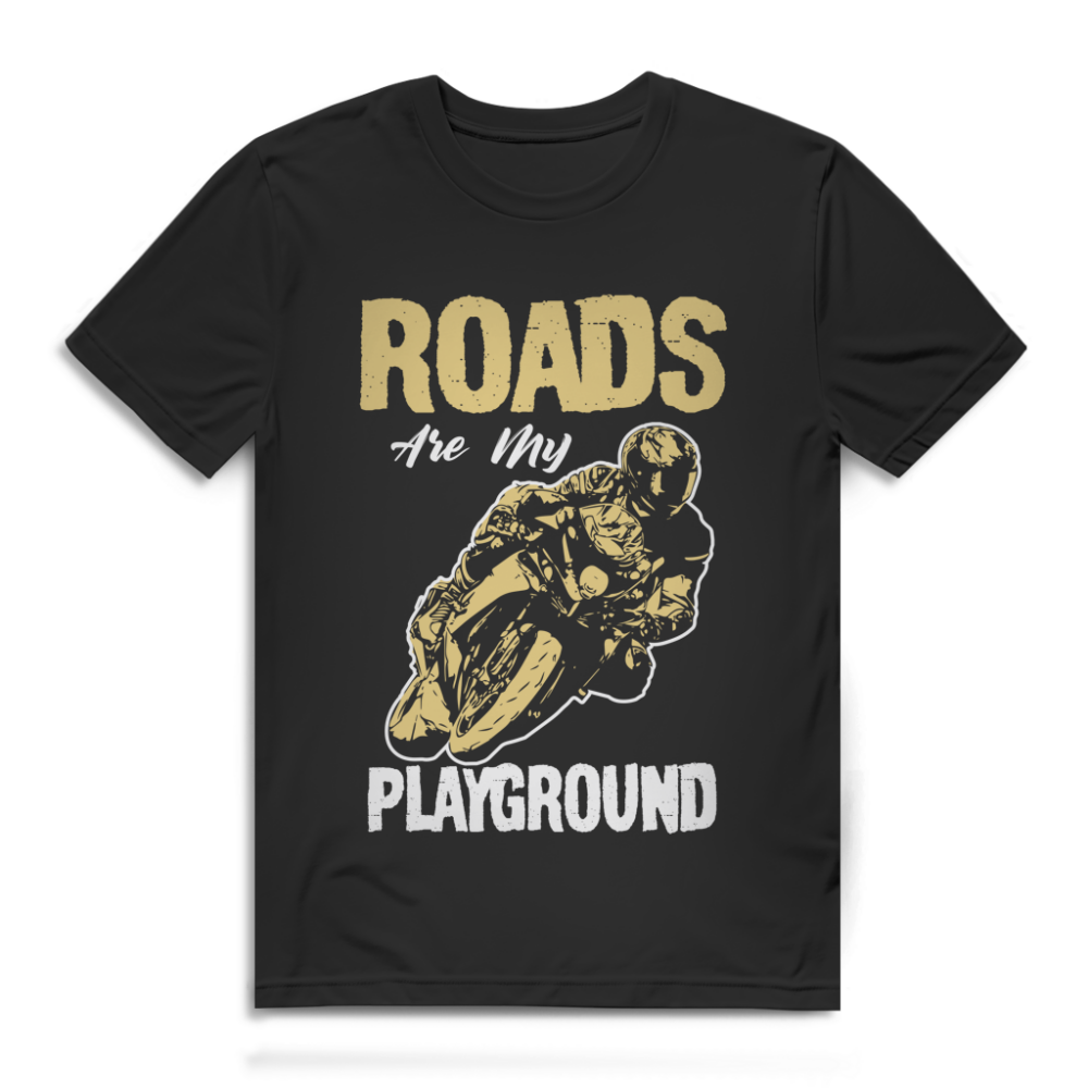 Roads are my Playground - Herren Premium Bio T-Shirt