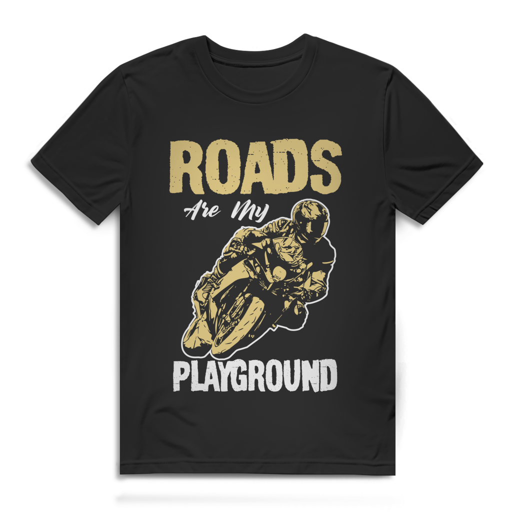Roads are my Playground - Herren Premium Bio T-Shirt