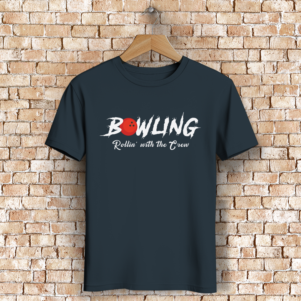 Bowling Rollin with the Crew - Herren Premium Bio T-Shirt – Bild 2