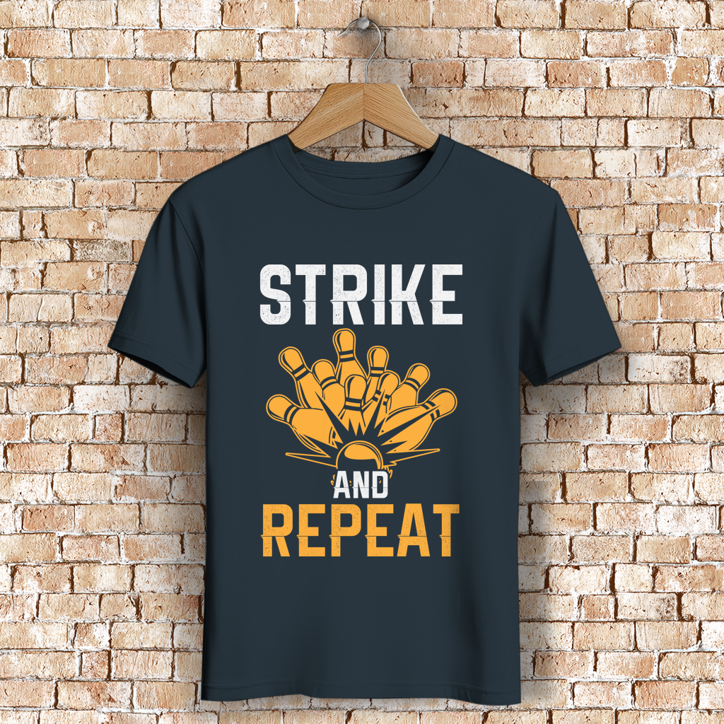 Strike and repeat - Herren Premium Bio T-Shirt – Bild 2