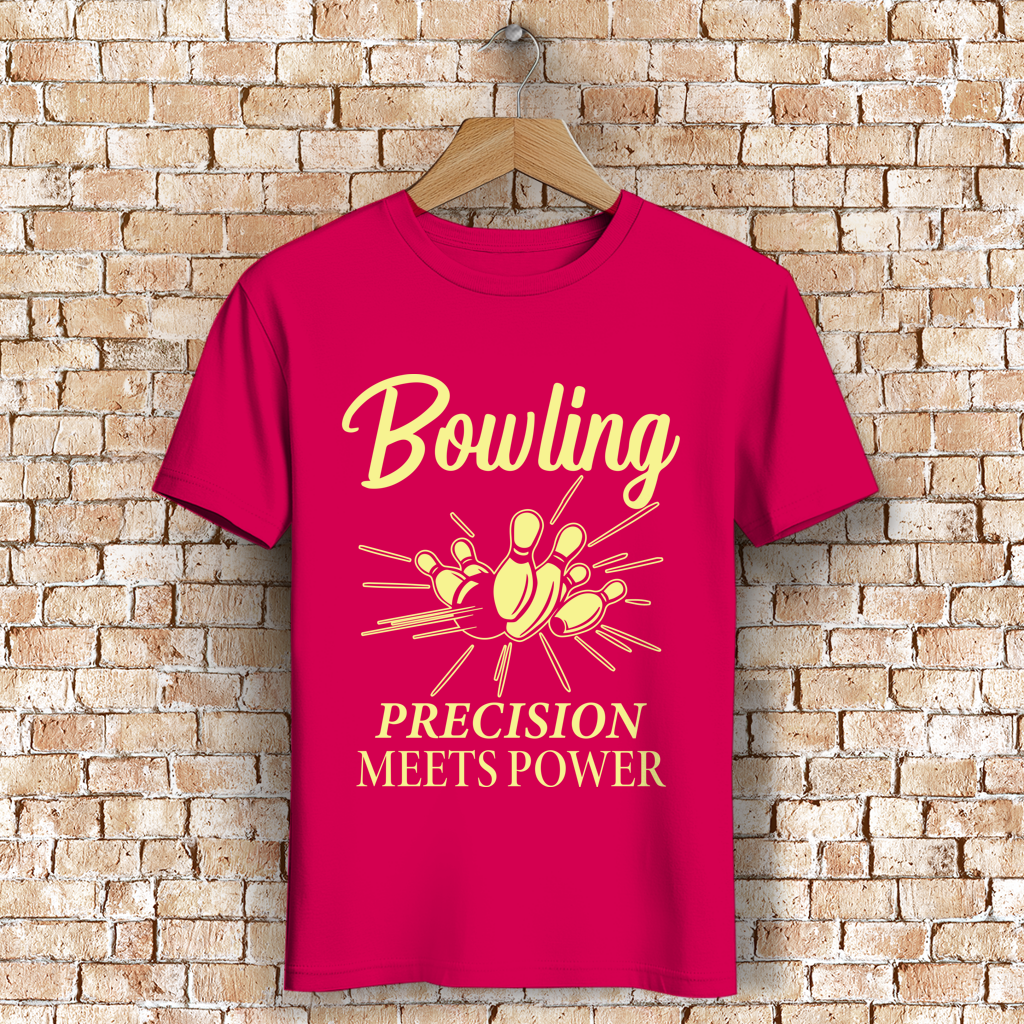 Bowling precision meets power - Herren Premium Bio T-Shirt – Bild 3