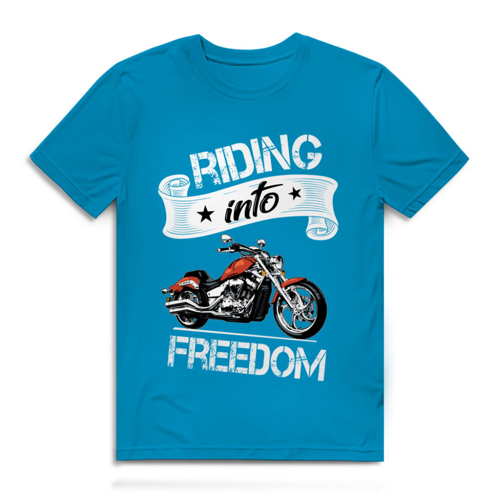 Riding into Freedom - Herren Premium Bio T-Shirt