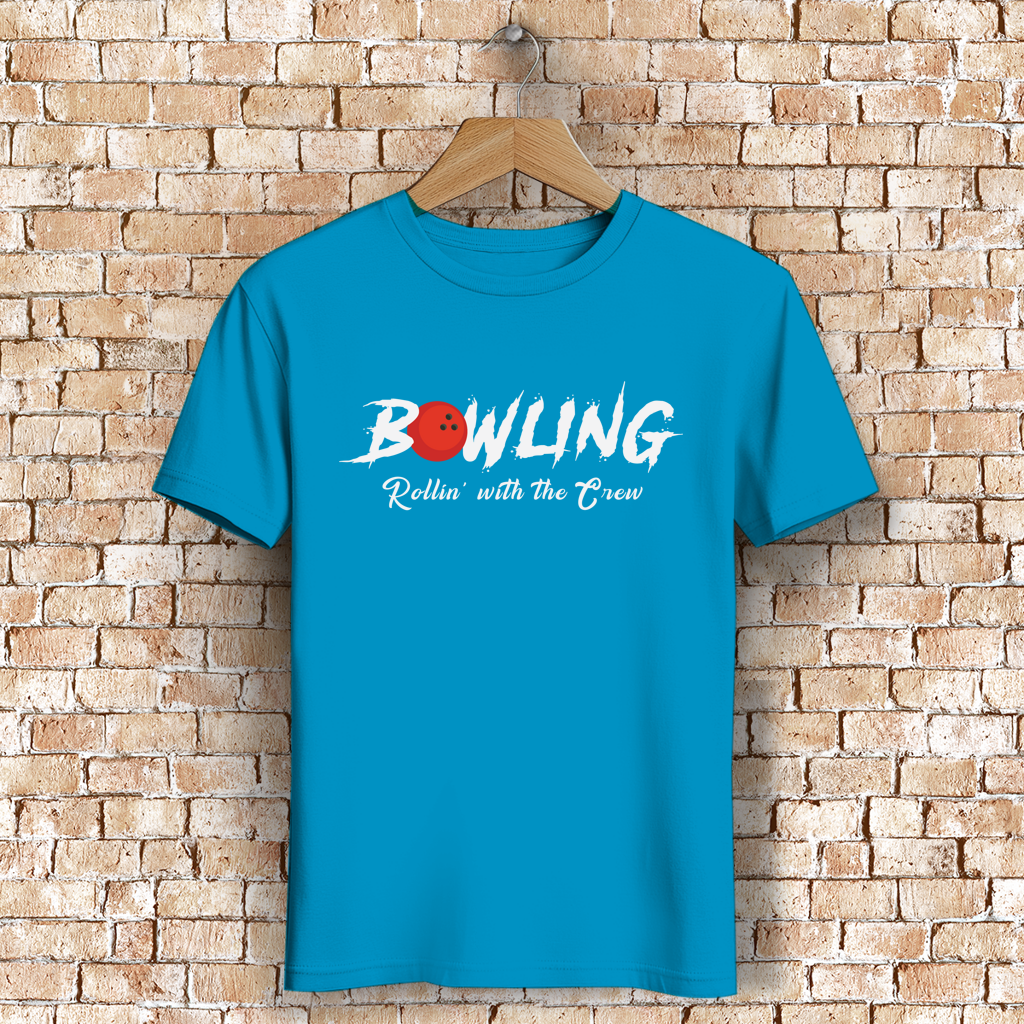 Bowling Rollin with the Crew - Herren Premium Bio T-Shirt – Bild 3