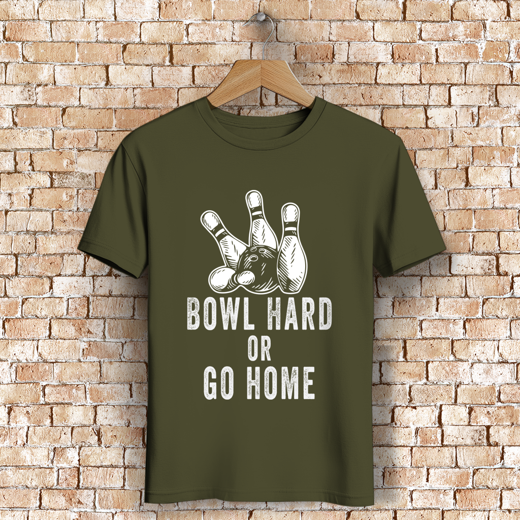 Bowl hard - Herren Premium Bio T-Shirt – Bild 5
