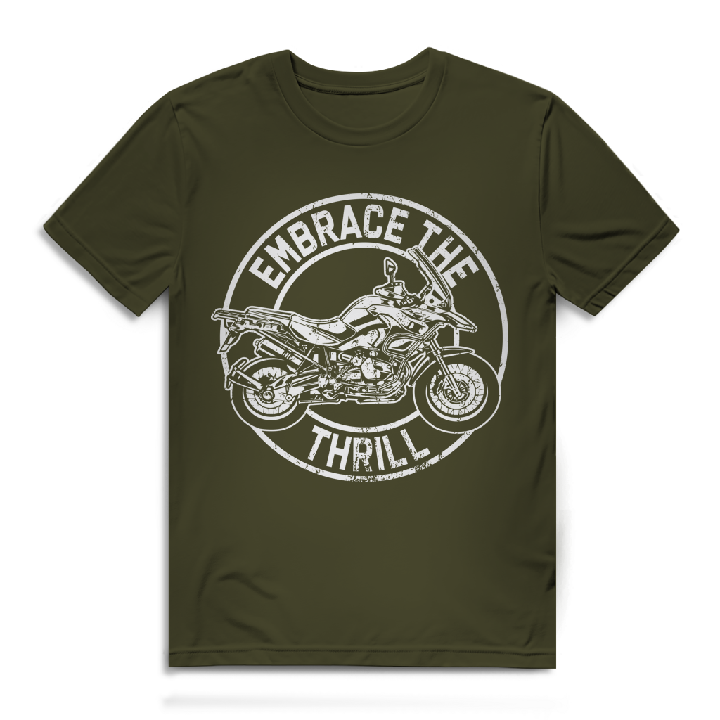 Embrace the thrill - Herren Premium Bio T-Shirt – Bild 5