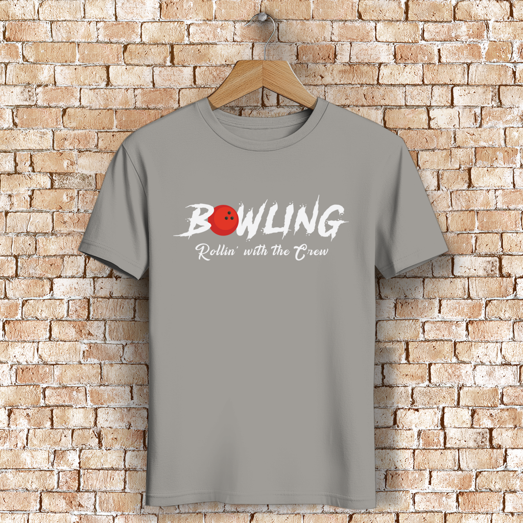 Bowling Rollin with the Crew - Herren Premium Bio T-Shirt – Bild 4