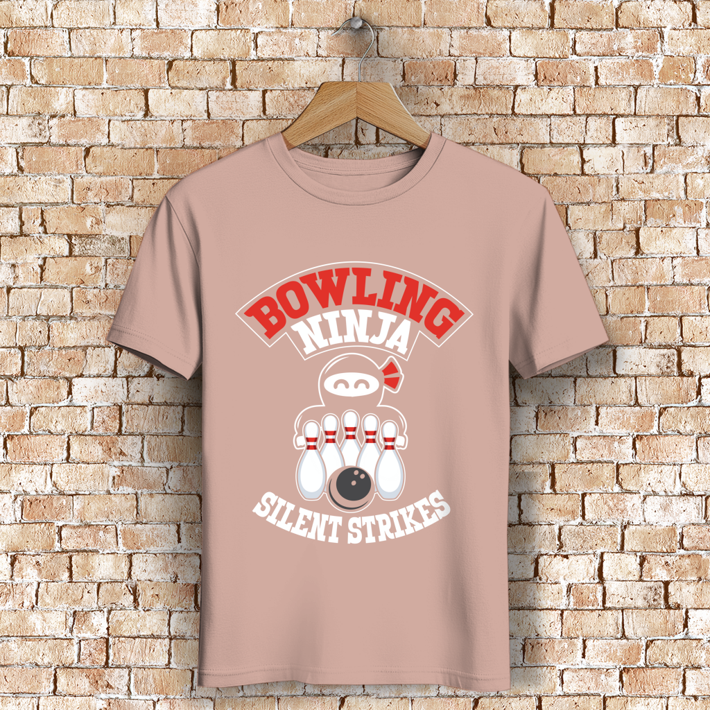 Bowling Ninja - Herren Premium Bio T-Shirt – Bild 3