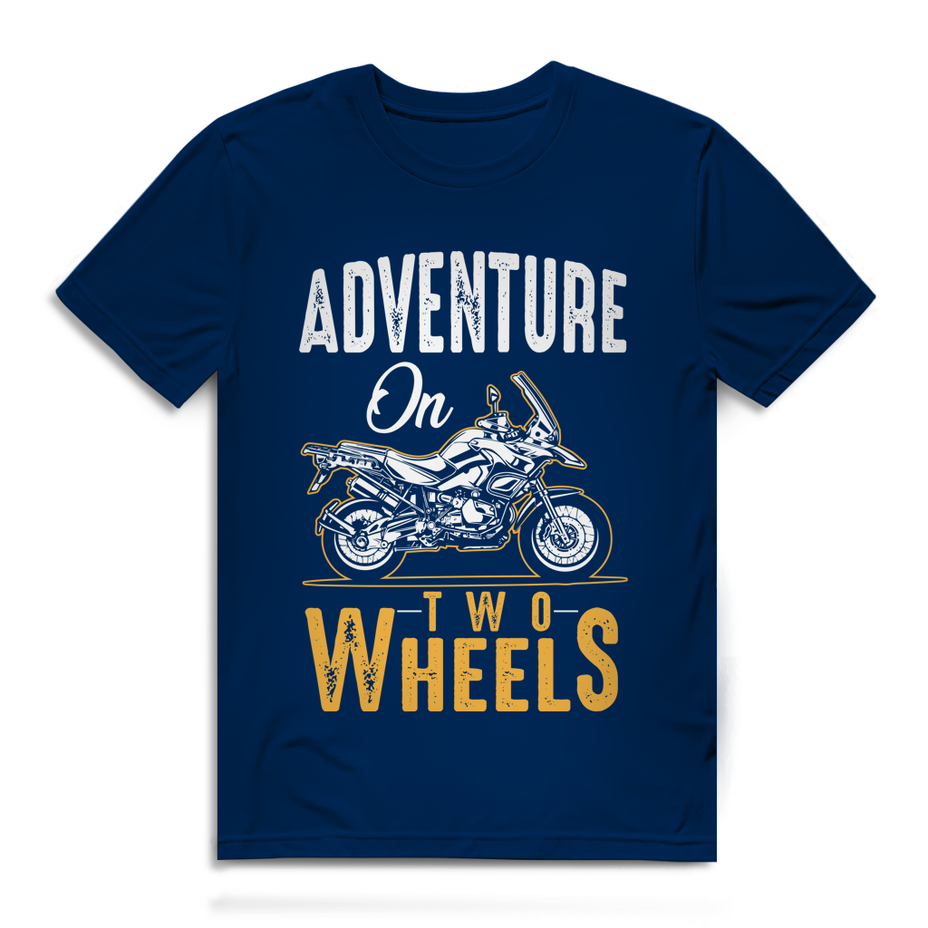 Adventure on two wheels - Herren Premium Bio T-Shirt – Bild 7