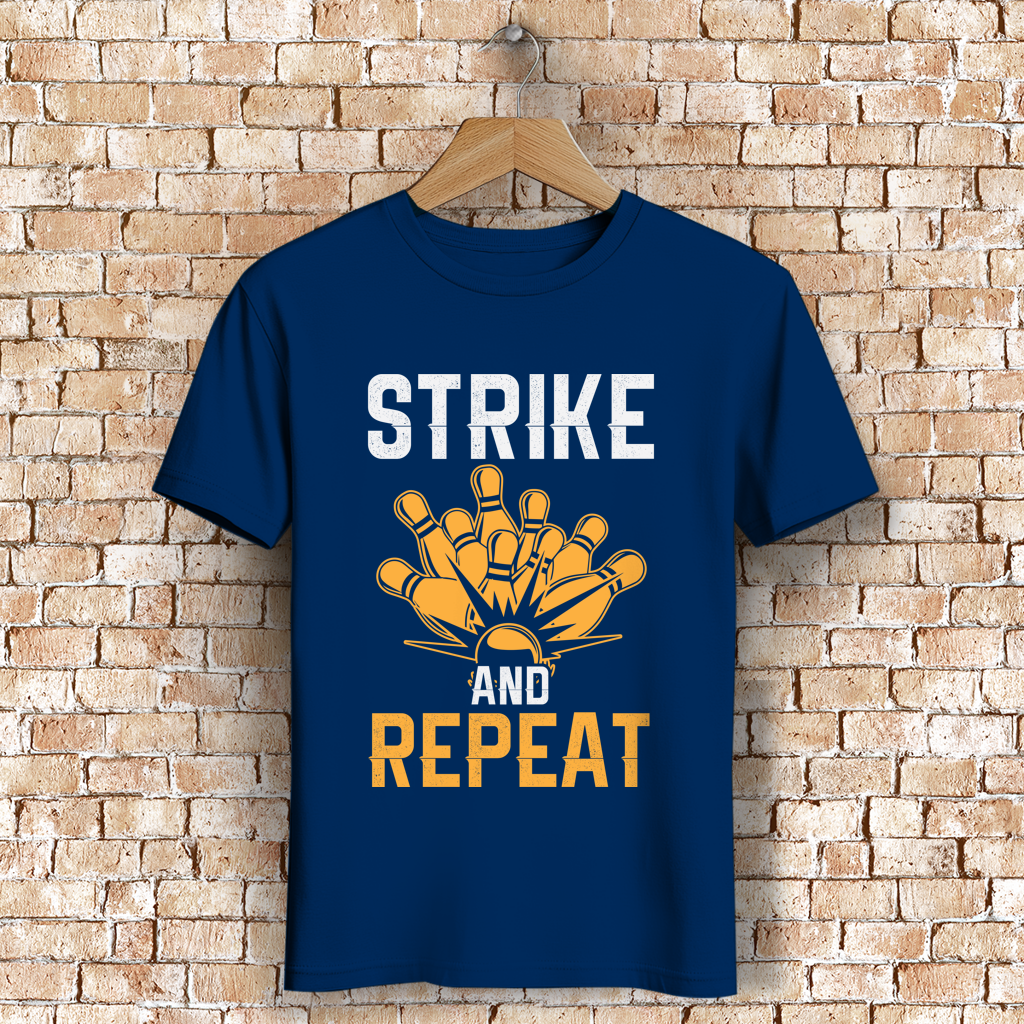 Strike and repeat - Herren Premium Bio T-Shirt – Bild 4