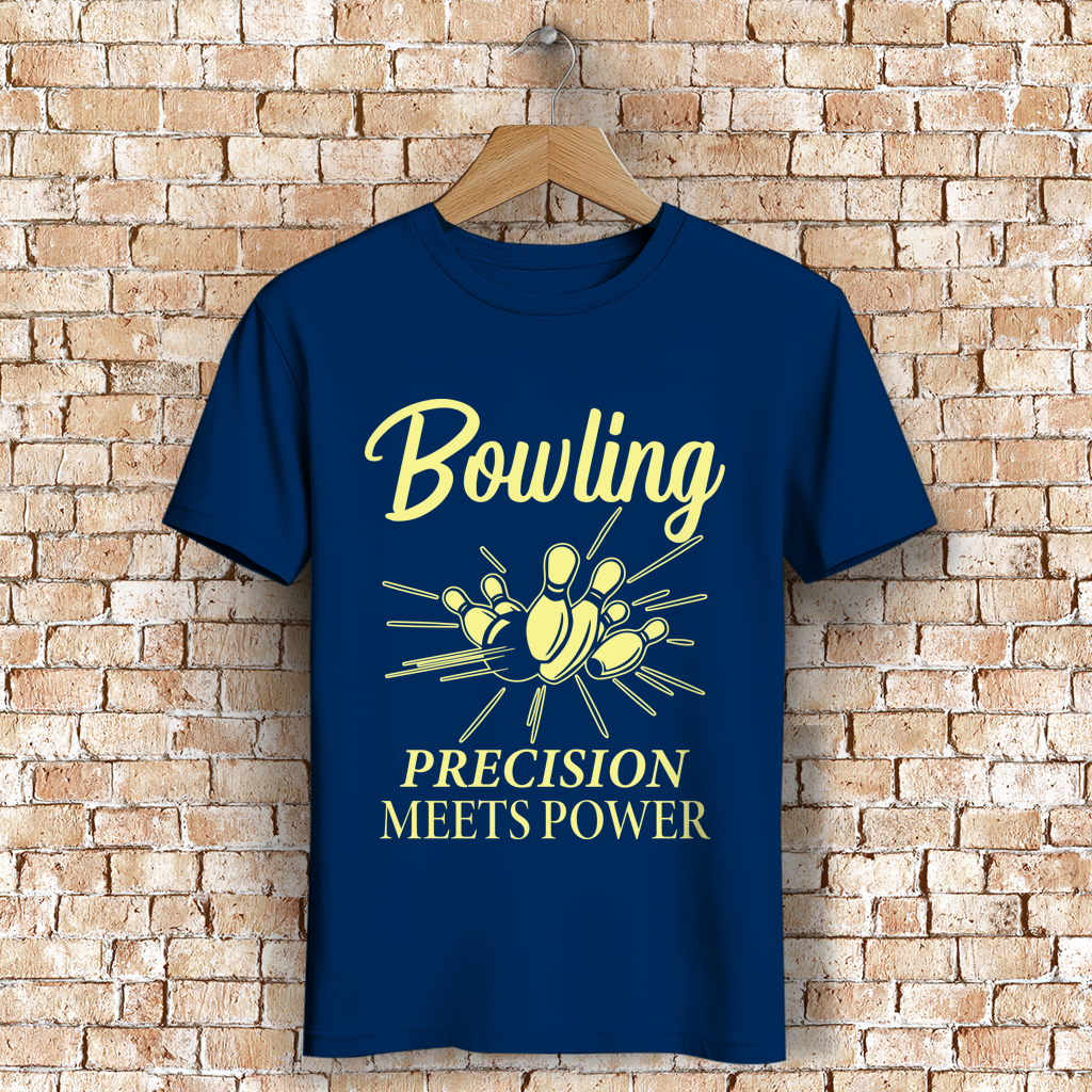 Bowling precision meets power - Herren Premium Bio T-Shirt – Bild 6