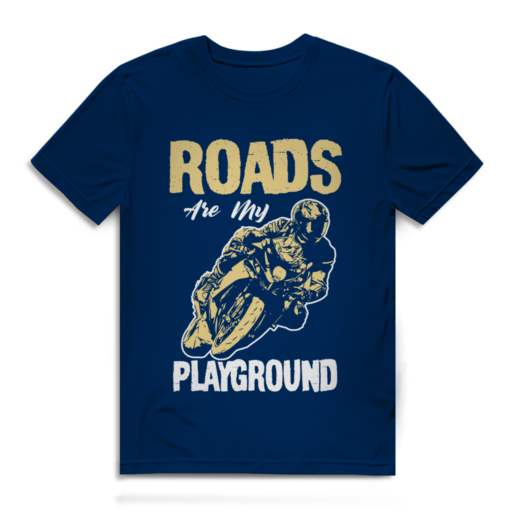 Roads are my Playground - Herren Premium Bio T-Shirt – Bild 5