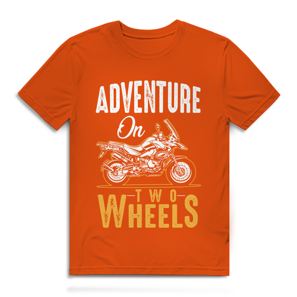 Adventure on two wheels - Herren Premium Bio T-Shirt – Bild 8