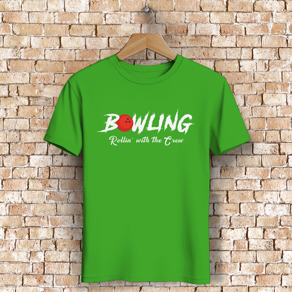 Bowling Rollin with the Crew - Herren Premium Bio T-Shirt – Bild 6