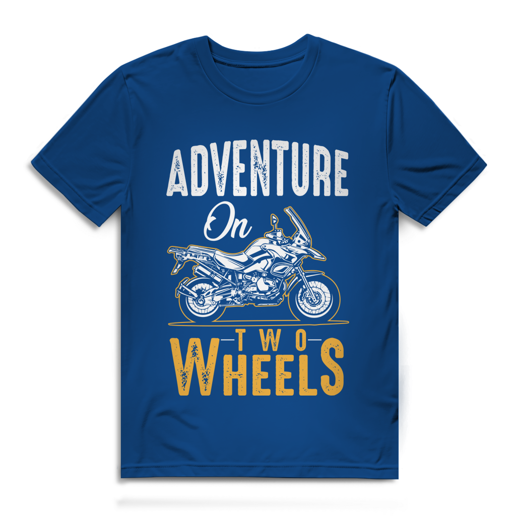 Adventure on two wheels - Herren Premium Bio T-Shirt – Bild 10