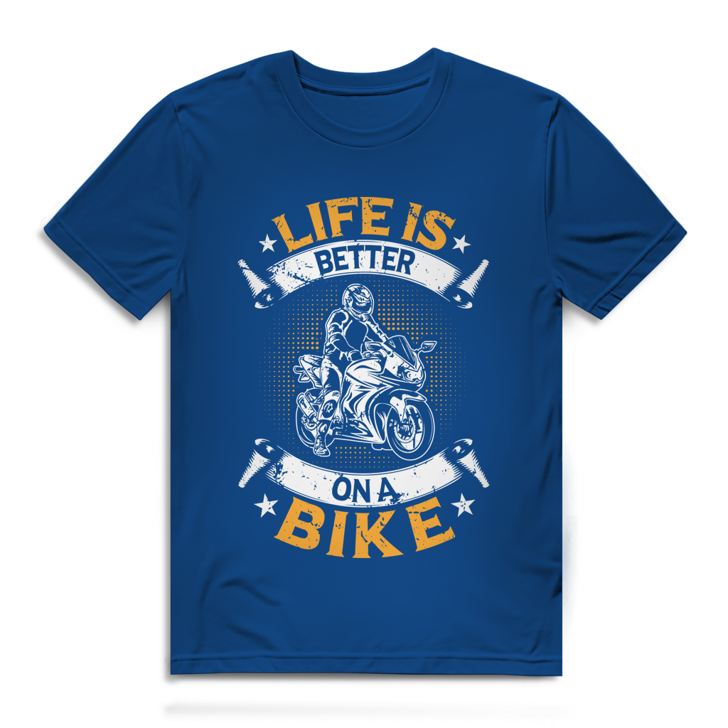 Life is better on a bike - Herren Premium Bio T-Shirt – Bild 10
