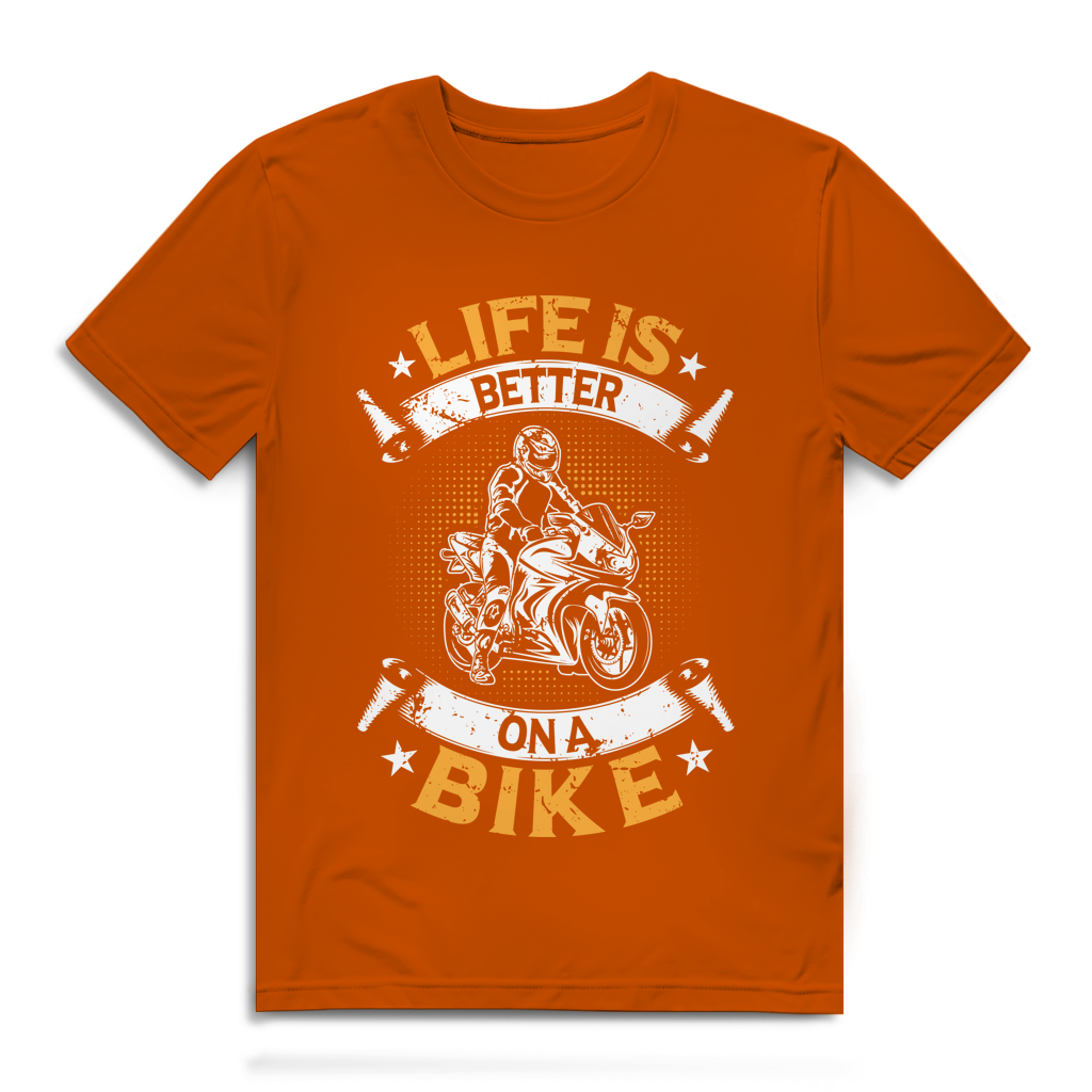 Life is better on a bike - Herren Premium Bio T-Shirt – Bild 11