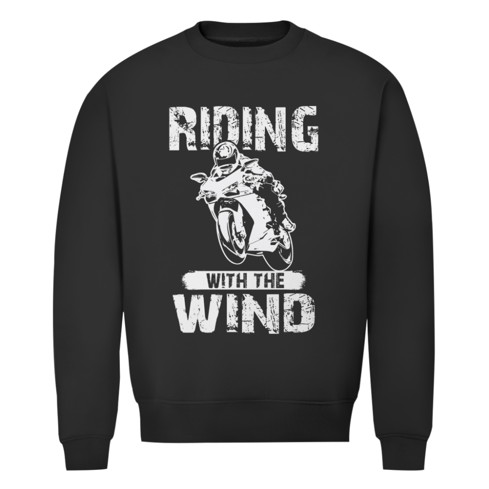 Riding with the wind - Herren Premium Bio Sweatshirt