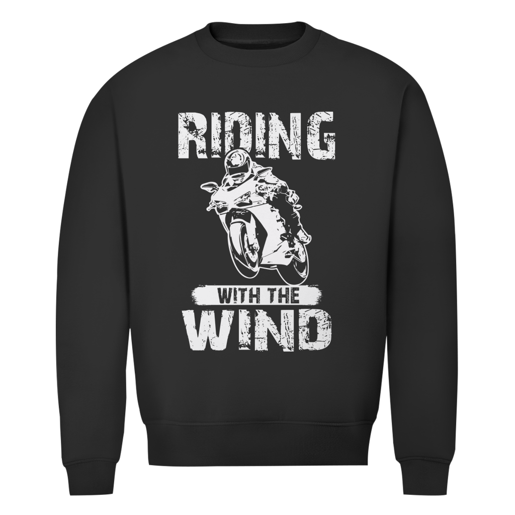 Riding with the wind - Herren Premium Bio Sweatshirt