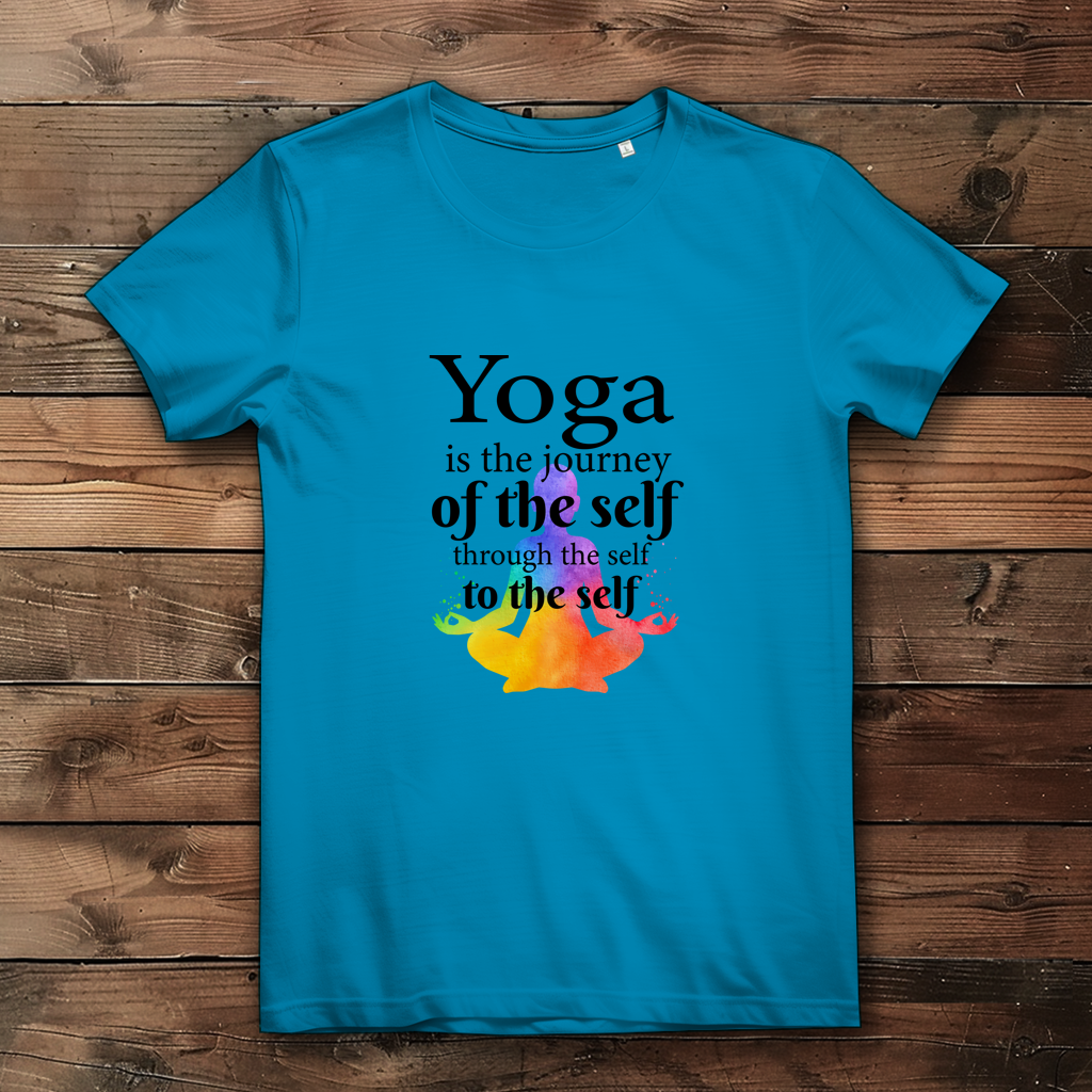 Yoga is the journey - Damen Premium Bio T-Shirt – Bild 2