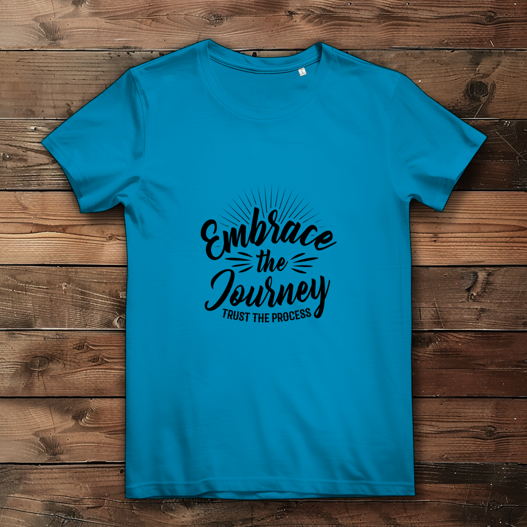 Embrace the journey trust the process - Damen Premium Bio T-Shirt – Bild 2