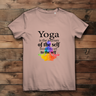 Yoga is the journey - Damen Premium Bio T-Shirt