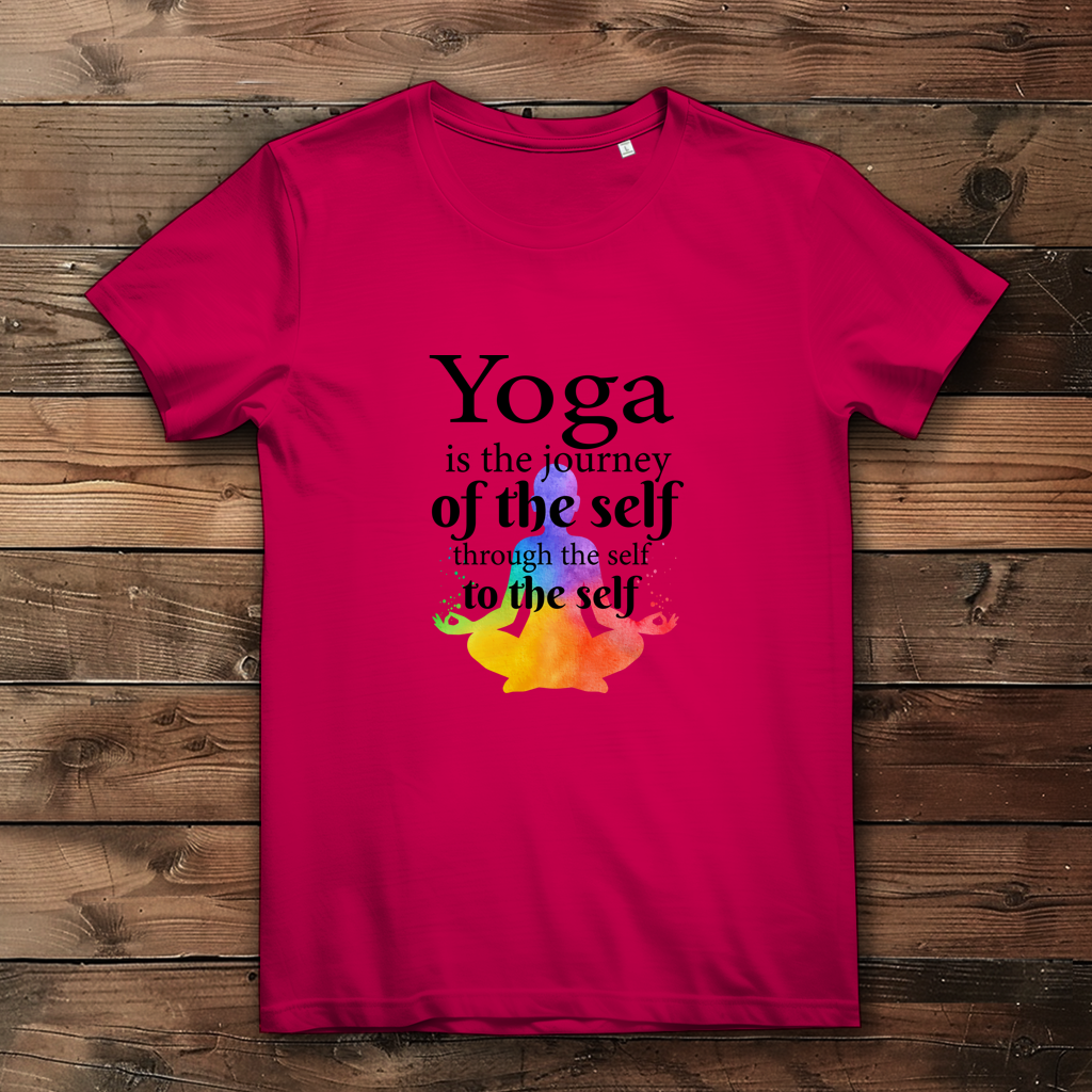 Yoga is the journey - Damen Premium Bio T-Shirt – Bild 3