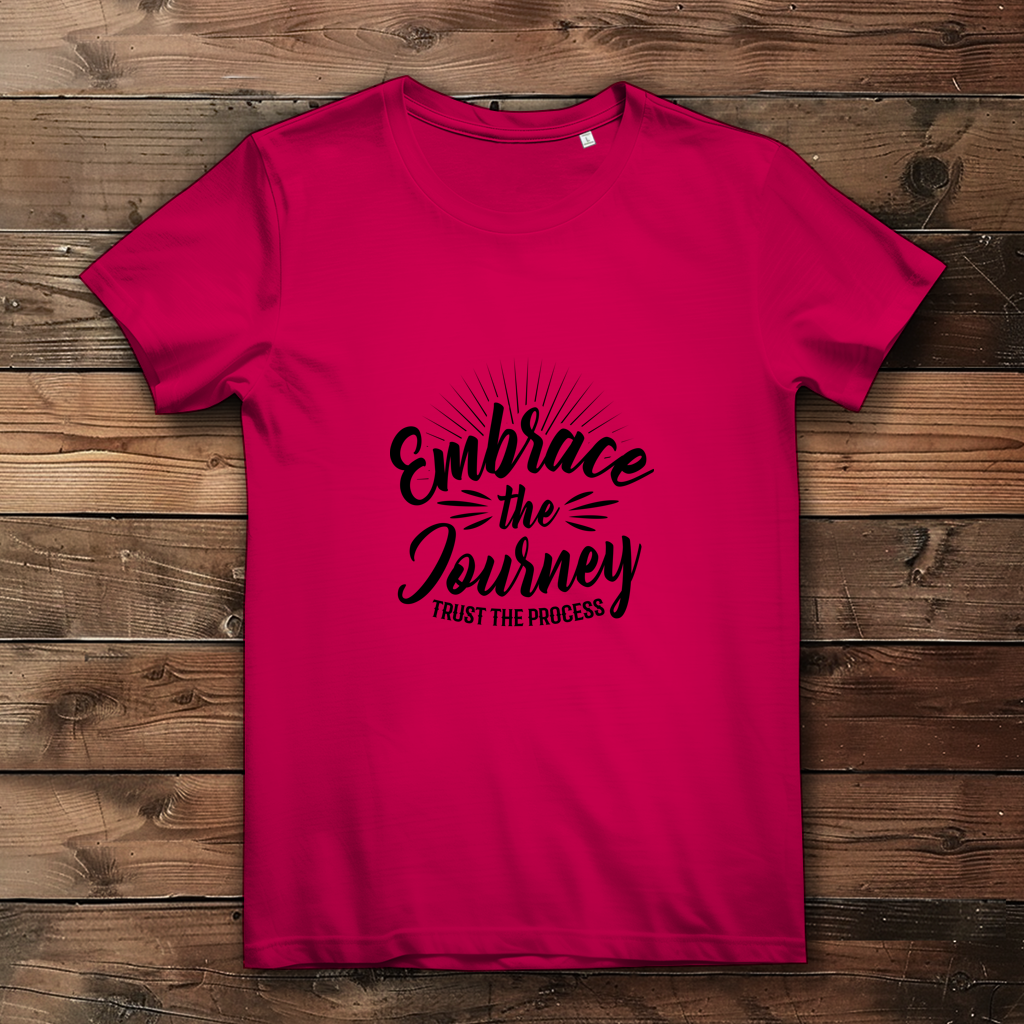 Embrace the journey trust the process - Damen Premium Bio T-Shirt – Bild 3