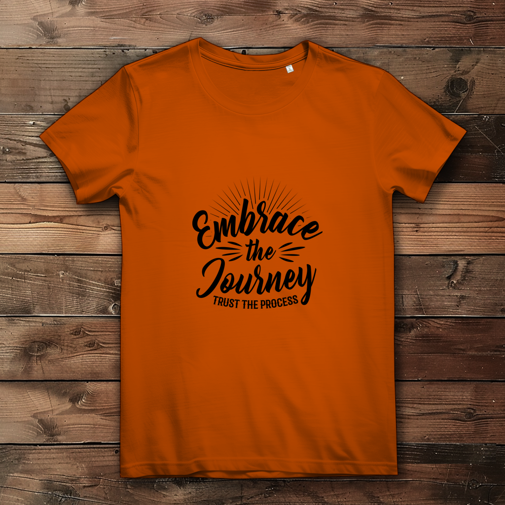 Embrace the journey trust the process - Damen Premium Bio T-Shirt – Bild 4
